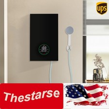 Electric Water Heater Wall-mounted Instant Heater Shower Tankless Water Heater