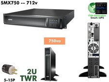 SMX750 APC SmartUPS LCD UPS 750va 120v NewBatts Wrnty