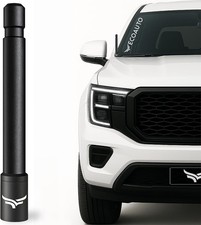 5'' Universal Short Stubby Truck Antenna   Anti Theft  Black 5 Inch Flexible