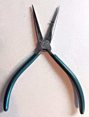 DIAMALLOY LN55R NEEDLE NOSE PLIERS 6'' SPRING LOADED WITH PILOT PIN LN55 USA