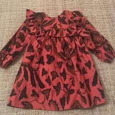 Ulla Johnson RARE Kids Kimaya Red Floral Dress