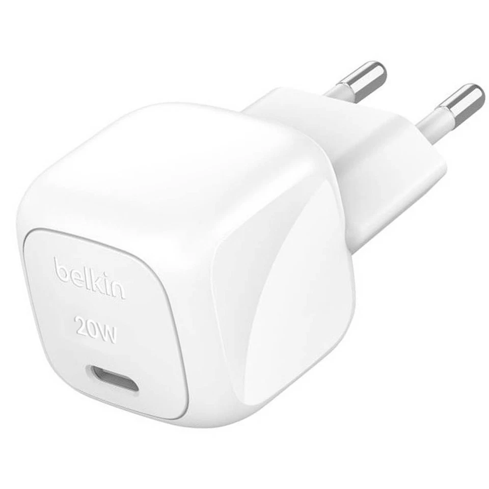 Chargeur BELKIN 20W USB-C PPS BLANC