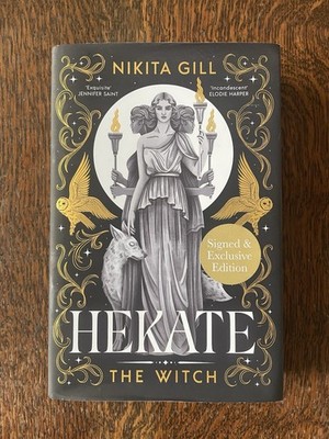 Hekate The  Witch Nikita Gill, Signed Exclusive Edition, Sprayed Edges, 2025