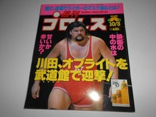 Weekly Pro Wrestling 1995 10 3 Hellraisers Mutoh Nagayo Ozaki Baba Japan