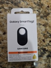 SAMSUNG Galaxy SmartTag2 Bluetooth GPS Smart Tracker Black 1-Pack