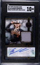 2023 Topps Diamond Icons - Auto Relics Gunnar Henderson /10 SGC 10