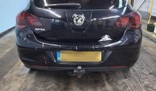 REAR BUMPER VAUXHALL ASTRA MK6 2009 TO 2015 SRI CDTI 5 DOOR HATCHBACKBLACK BLACK