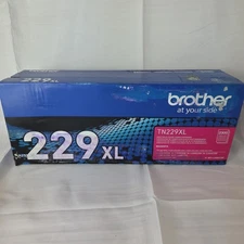NEW GENUINE - BROTHER TN229XL MAGENTA TONER CARTRIDGE - TN229XLM SEALED UGLY BOX