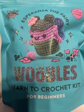 The Woobles Crochet Kit Esperanza the Fairy Comes With Glitter Crochet Hook