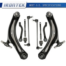 Irontek 8Pcs Front Lower Control Arms Suspension Kit for 2008-2013 Nissan Rogue