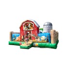 HUGE Farm Yard Playland Bounce House  19' x 19'- Read Full Desc — photo 1