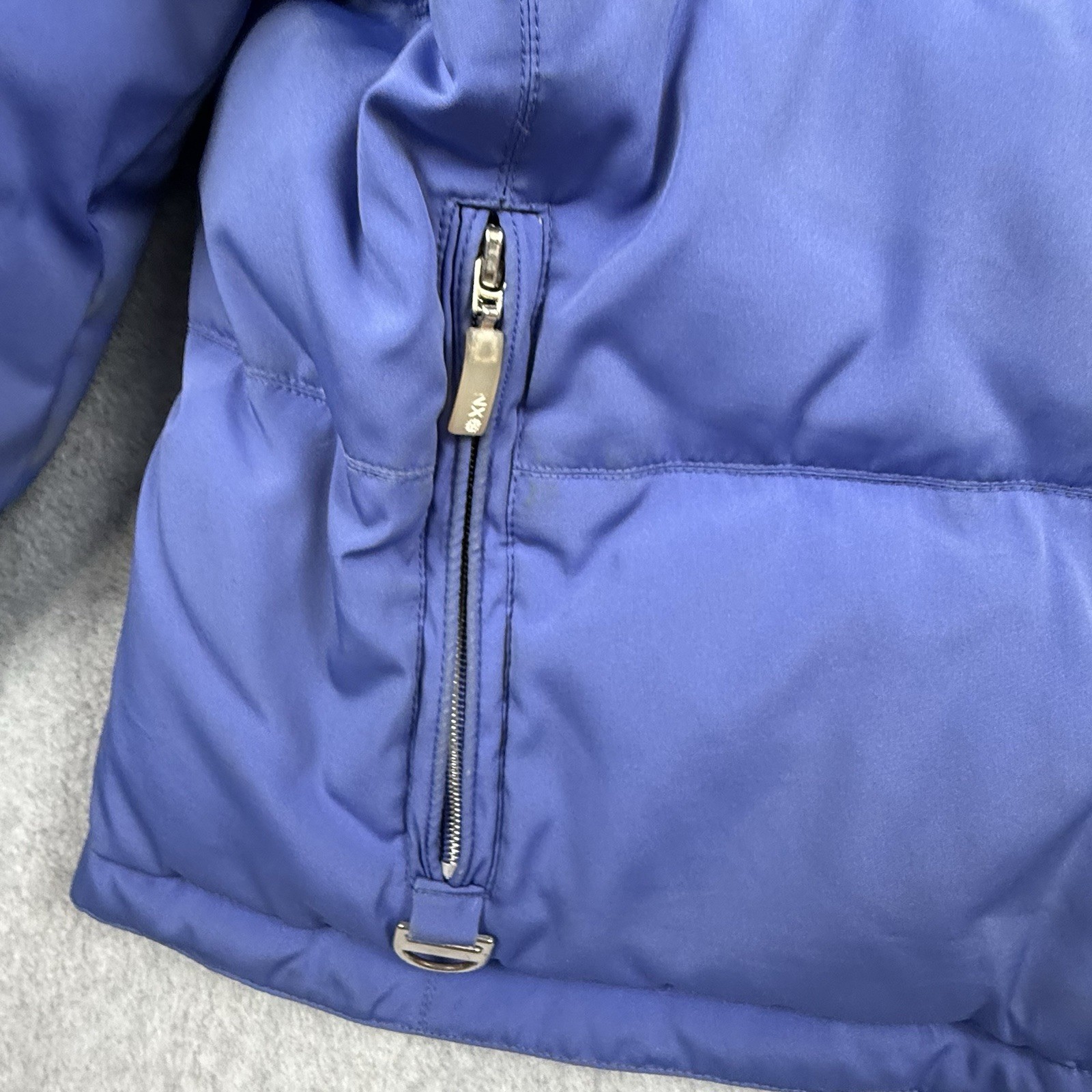 Zero exposure Jacket Woman’s Medium Blue Down Puf… - image 5