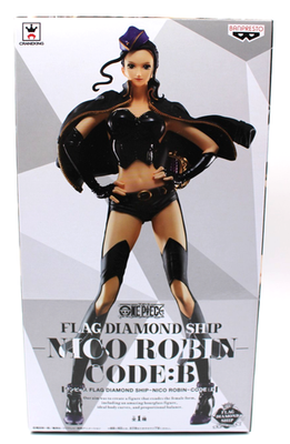 BANPRESTO - ニコ・ロビン ワンピース FLAG DIAMOND SHIP-NICO ROBIN-CODE:B ONE PIECE フィギュア プライズ(38913) バンプレスト One Piece FLAG DIAMOND SHIP NICO ROBIN CODE : B Figure 9.84in