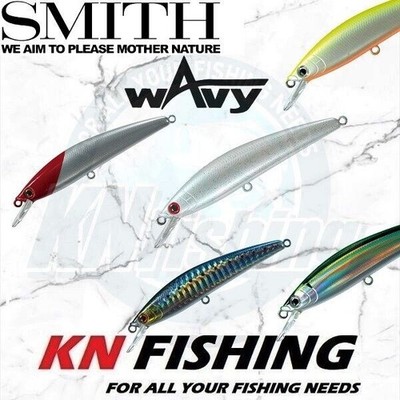 SMITH WAVY 85 Sinking Minnow Spinning Lure 85mm 10gr