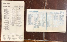 1971 Strat-O-Matic Original Season BOSTON RED SOX Team Set MLB / 24 Cards