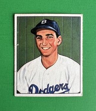 1950 Bowman #59, Ralph Branca Brooklyn Dodgers Dodgers, VG