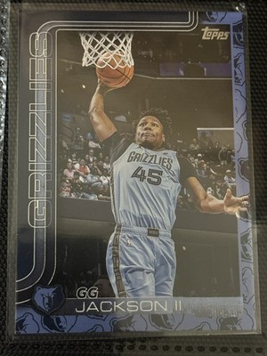 2025-26 Topps GG Jackson Team Color Border Logo Variation, SSP & Case Hit! 