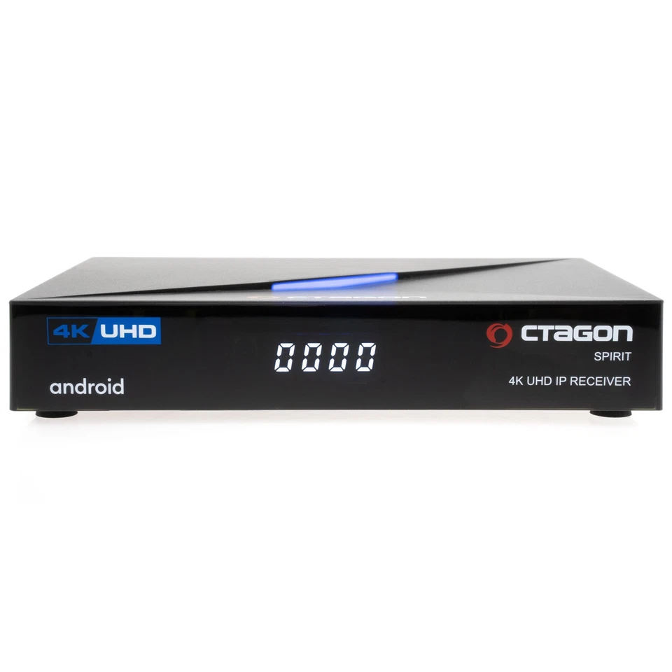 Octagon Spirit 4K UHD HDR10 + Android TV Media Streaming Caja 5G Wi-Fi Bluetooth - Imagen 2 de 4