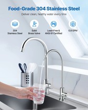 Stainless Steel Faucet, Lead-Free Drinking Water Faucets, Reverse Osmosis Fauce