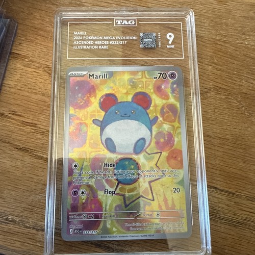 Marill graded TAG 9 for sale on eBay