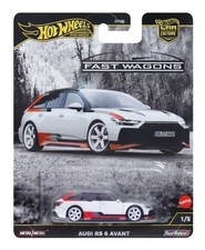 NEW HOT WHEELS CAR CULTURE FAST WAGONS AUDI RS 6 AVANT 1/5 FAST WAGONS