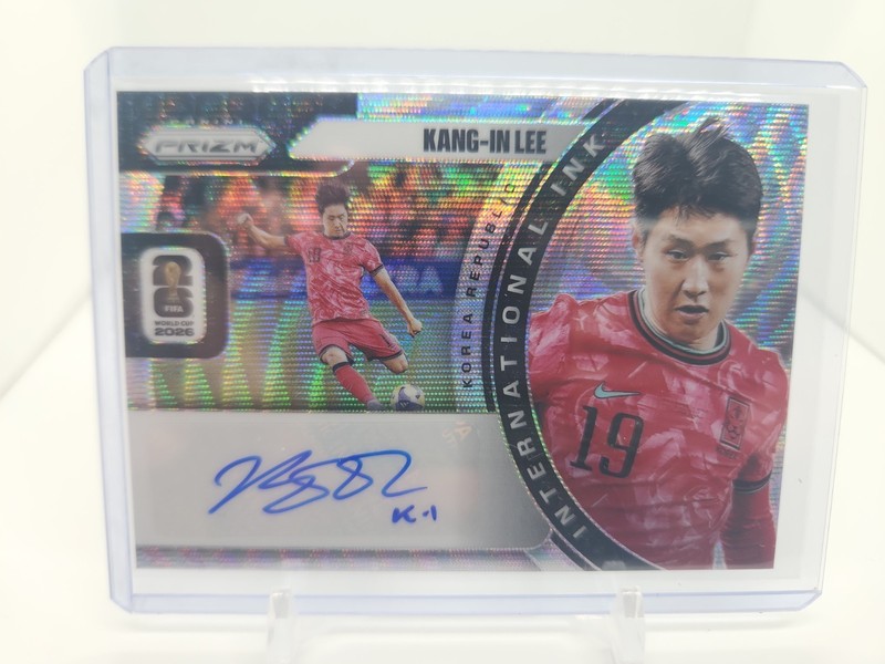 2026 Prizm FIFA World Cup #IlKIL - Kang-In Lee International Ink Auto, Korea, NM