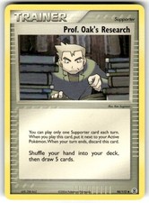 Pokémon TCG - EX FireRed & LeafGreen - Prof. Oak's Research - Supporter - 98/112
