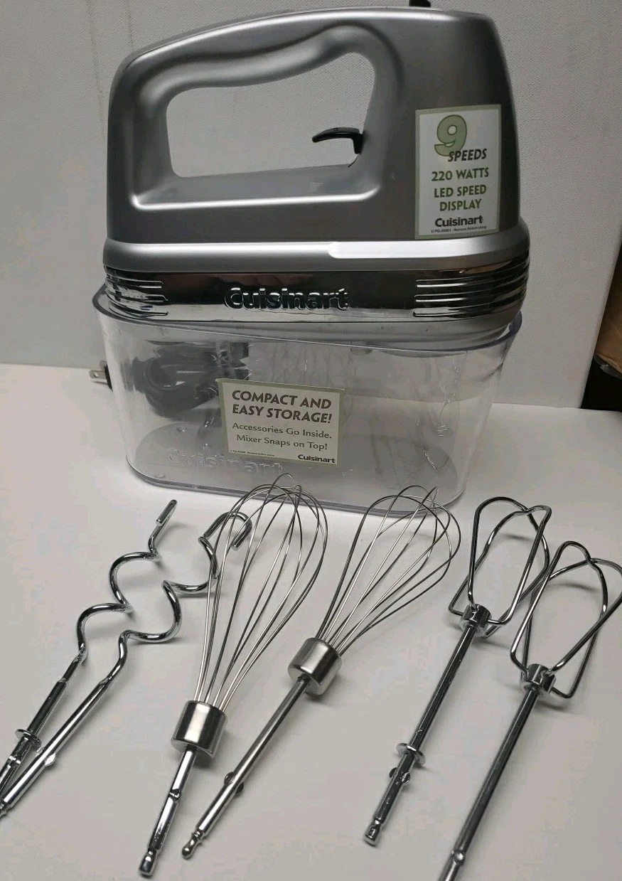 Cuisinart HM-70 Handheld Mixer Stainless Power Advantage Plus 7-Speed READ
Opens in a new window or