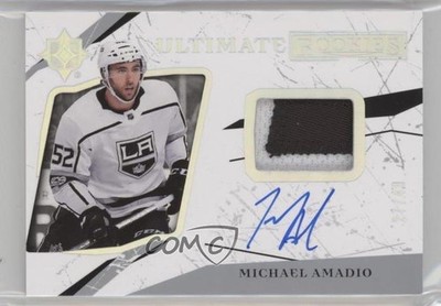 2017 Ultimate Collection Rookies /49 Michael Amadio RPA Rookie Patch Auto RC y1g