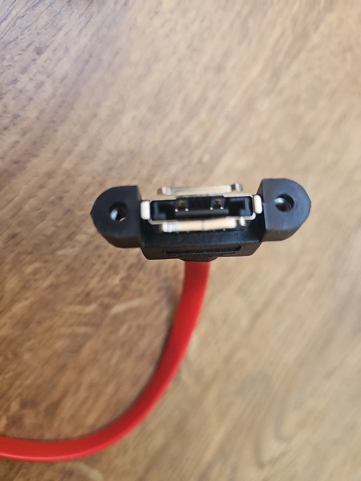 SATA To Female E-SATA Cable For When Reliability Matters - Image 2 of 3