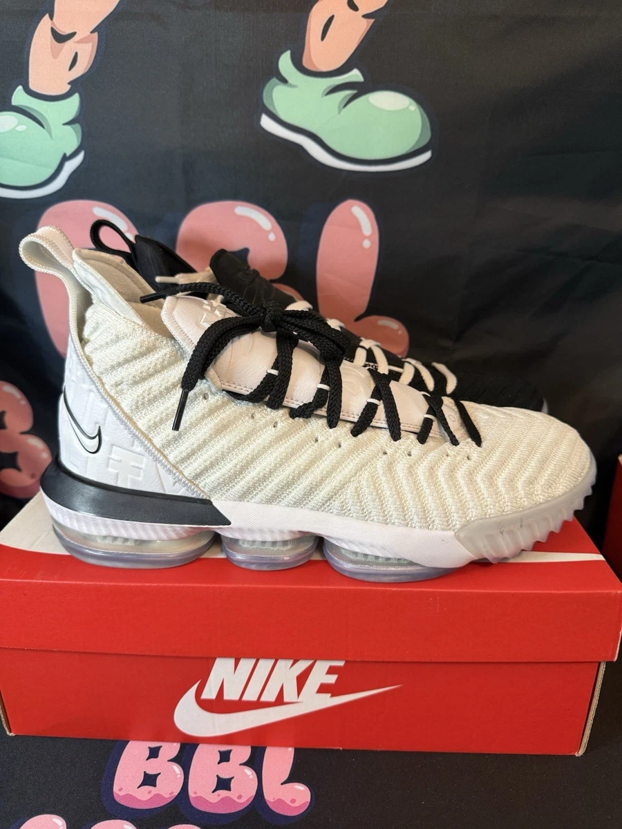 Preços baixos em Nike LeBron 16 Equality - Black White | eBay