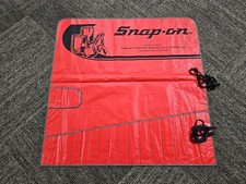 SNAP ON C2301 RED WRENCH  KIT BAG POUCH ROLL 23 POCKET LARGE Vintage