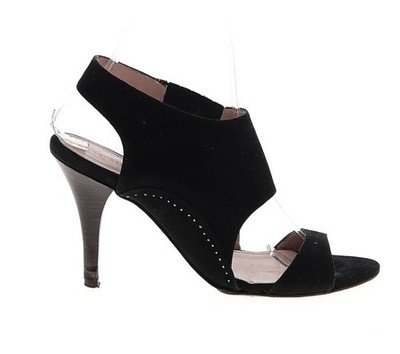 VANESSA BRUNO Genuine Leather Peep Toe Heels Shoes Women's Size EU 38