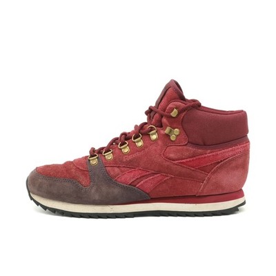 Reebok Damen Classic Thinsulate Sneaker Rot Innenfutter High-Top-Sneaker EU 40