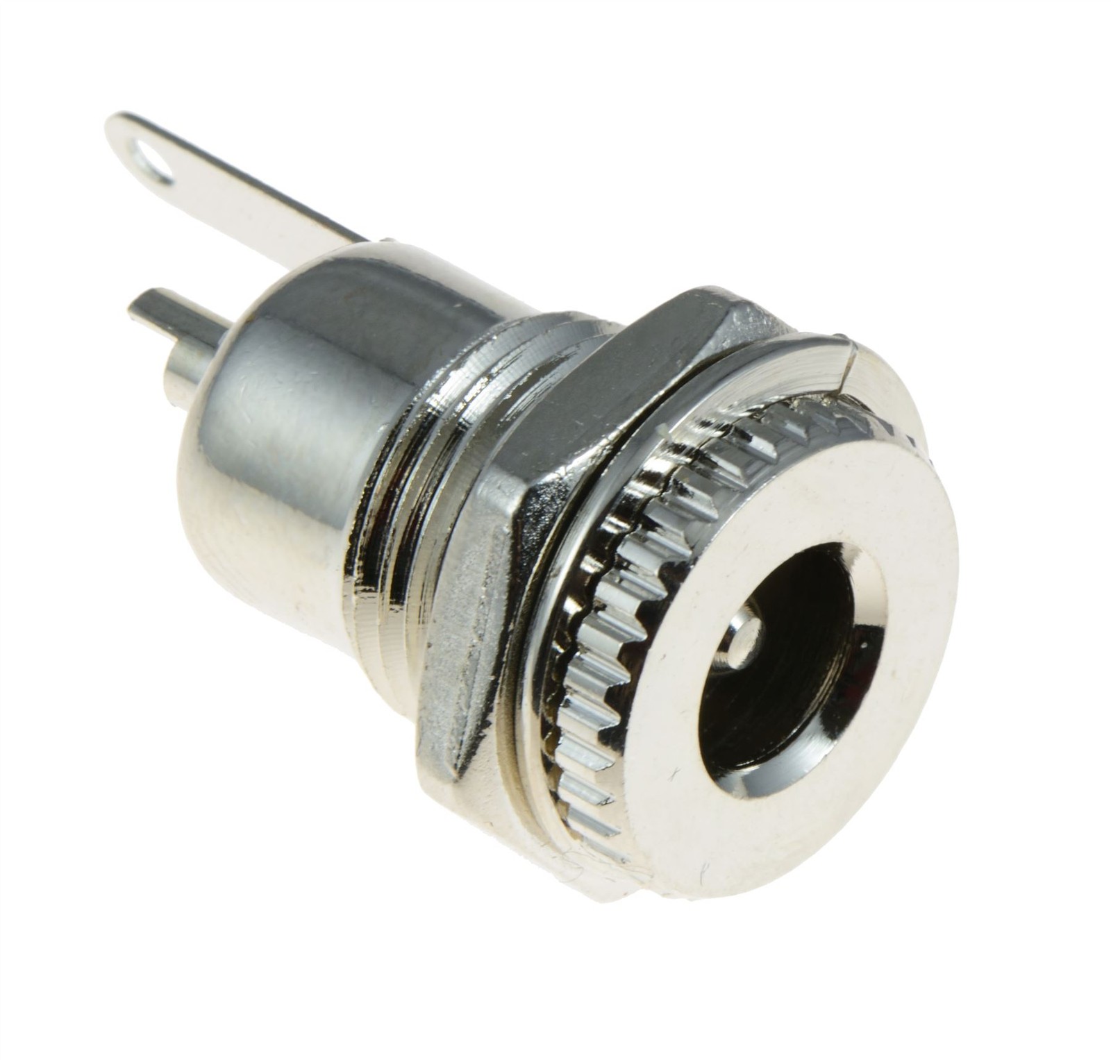 Metal 2.5mm Female Chassis Socket DC Connector