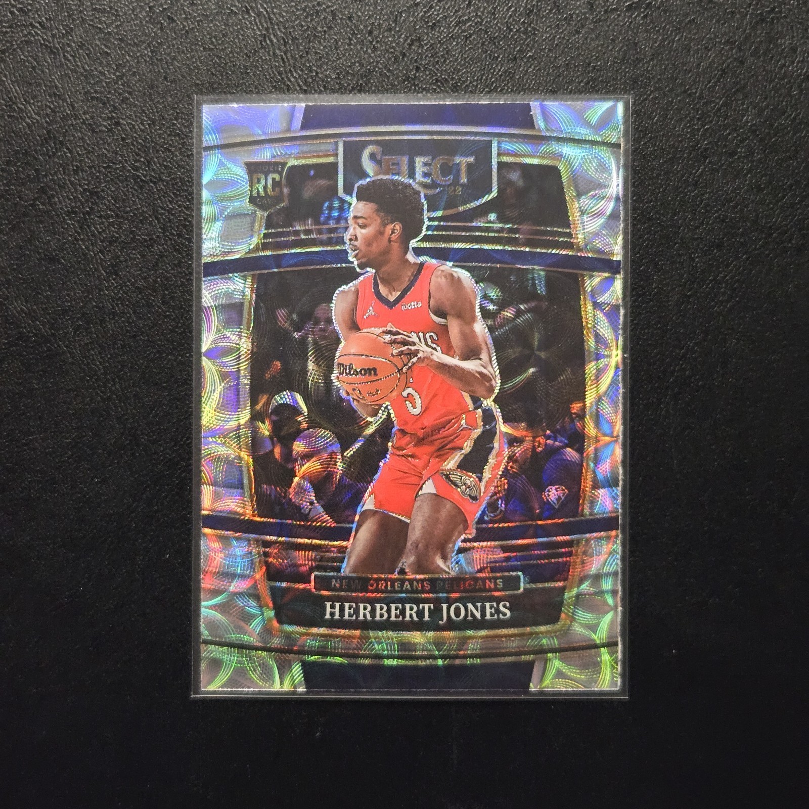 2021-22 Panini Select Herbert Jones Concourse Scope Prizm Rookie RC #45