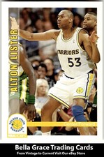 1992-93 Hoops Alton Lister #76 Golden State Warriors NBA Basketball