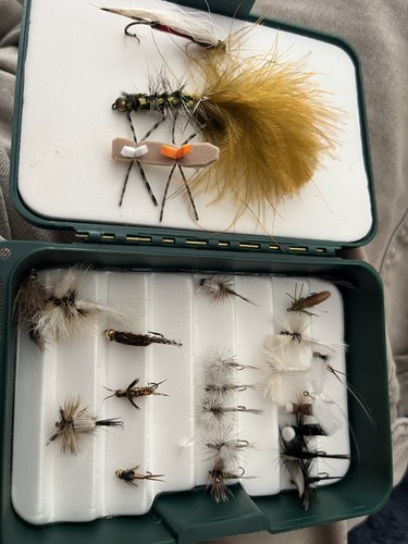 Leurre De Pêche à La Mouche Vintage – Fait Main (Lot #12280)