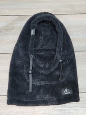 Cold Weather Fleece Balaclava Wind Resistant Face Mask Hat Unisex One Size Black