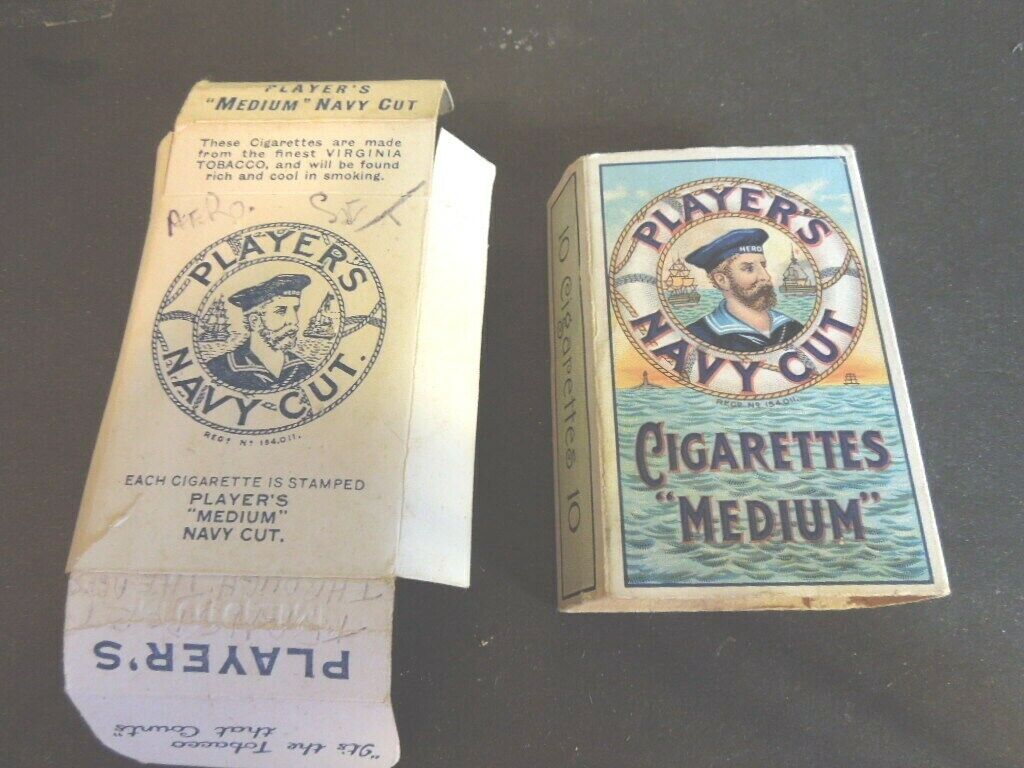 Lot 333 - PLAYER'S CIGARETTES SHOWCARDS: NAVY CUT