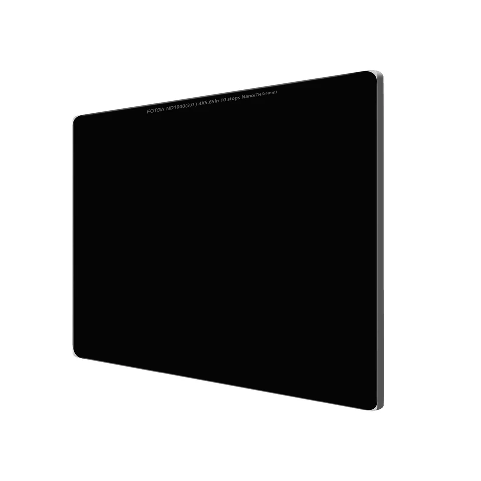 FOTGA 4X5.65"ND3.0 (10 stops) Square Neutral Density ND1000 Filter Optical Glass - Image 3 of 4
