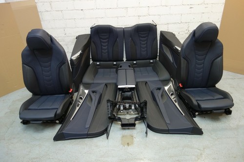 Lederausstattung BMW Cabrio 8er G16 Gran Coupe nachtblau/schwarz original