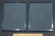 LOT OF 4 HOME AND OFFICE PRESENTATION SERVING TRAYS FOR DRINKS BEVERAGES SNACKS