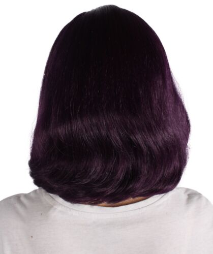 HPO Adult Women's Short Wavy Halloween Modern Wife Wig Multiple Color Options - Picture 113 of 312