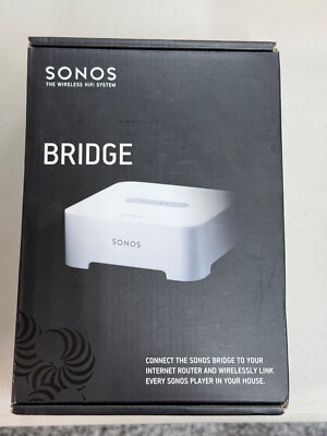 Sonos Bridge Wireless HiFi System - White, New opened not used.