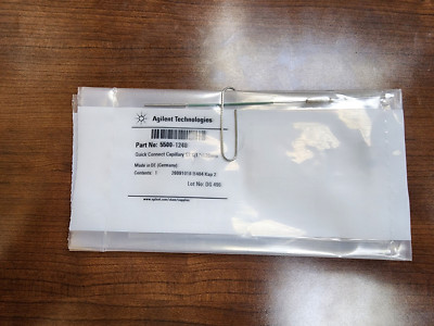 Agilent 5500-1248 Quick Connect capillary stainless steel 0.17 x 120 mm