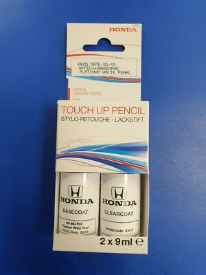 GENUINE HONDA PLATINUM WHITE NH883P TOUCH UP PAINT | eBay