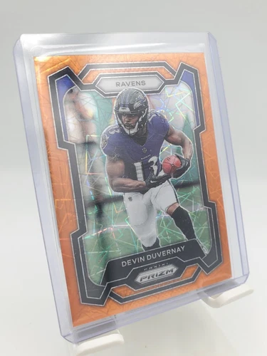 2023 Panini Prizm Football Lazer Devin Duvernay #23