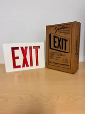 Lithonia Lighting Signature Die-Cast Aluminum Exit Sign LED Lamp