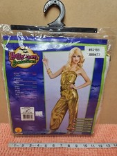 Rubies "Solid Gold Diva" Womens Halloween Costume Celebrity Diva Cosplay Sz Stan